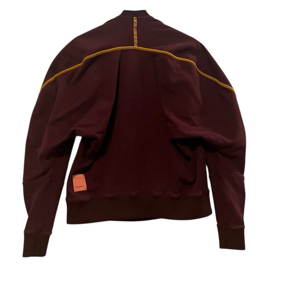 Lululemon Roksanda Face Forward Sweatshirt Women's Size Small Garnet Fools Gold - Picture 5 of 10